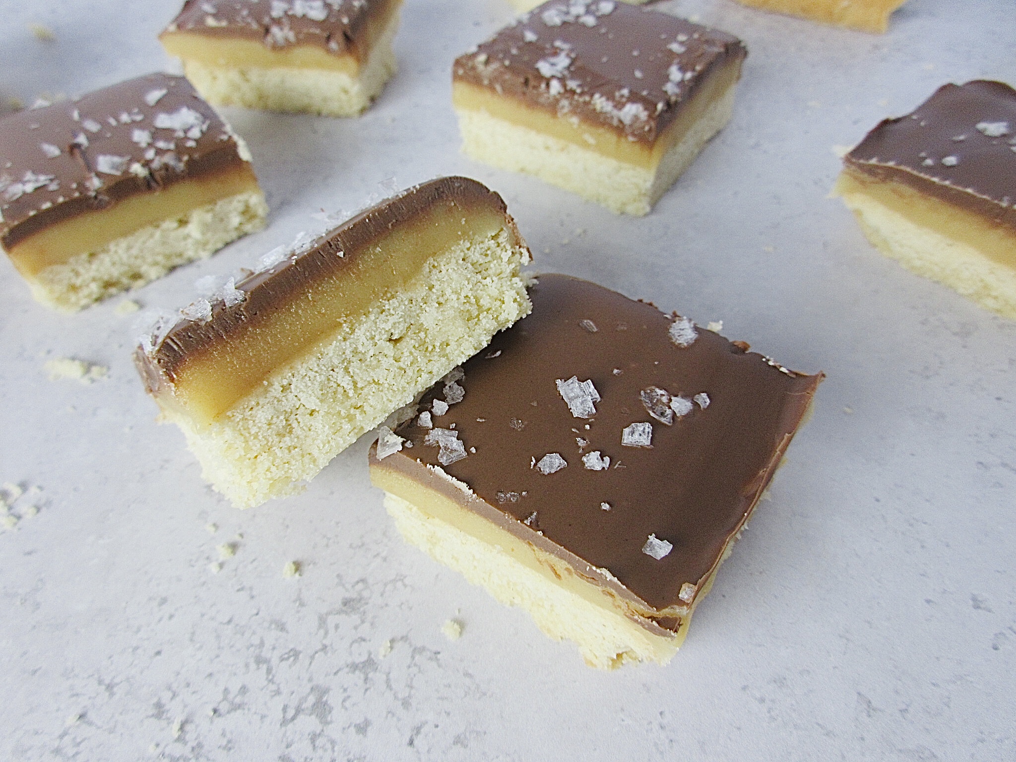 caramel shortbread