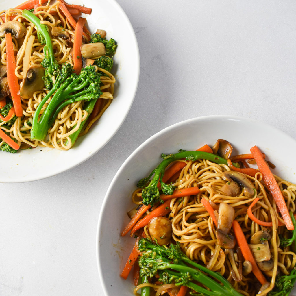 vegetable stir fry noodles