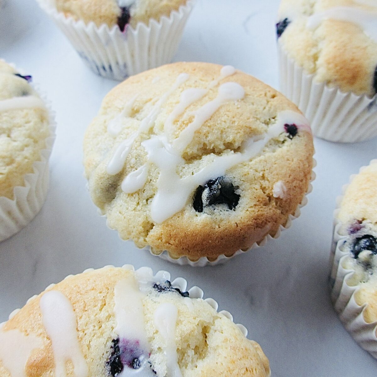 Blueberry lemon muffins