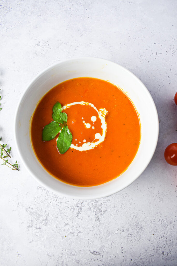 Creamy Roasted Tomato Soup