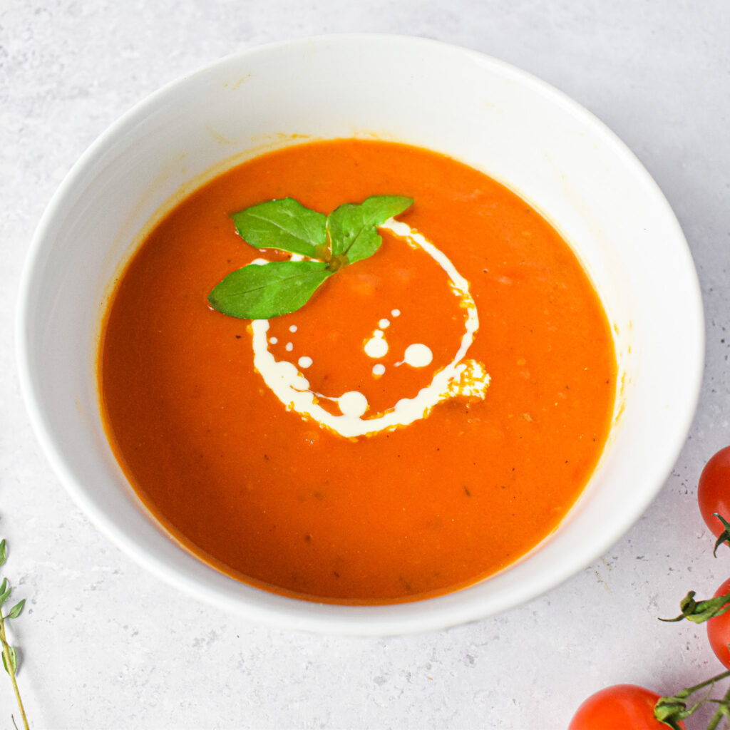 Creamy Roasted Tomato Soup 