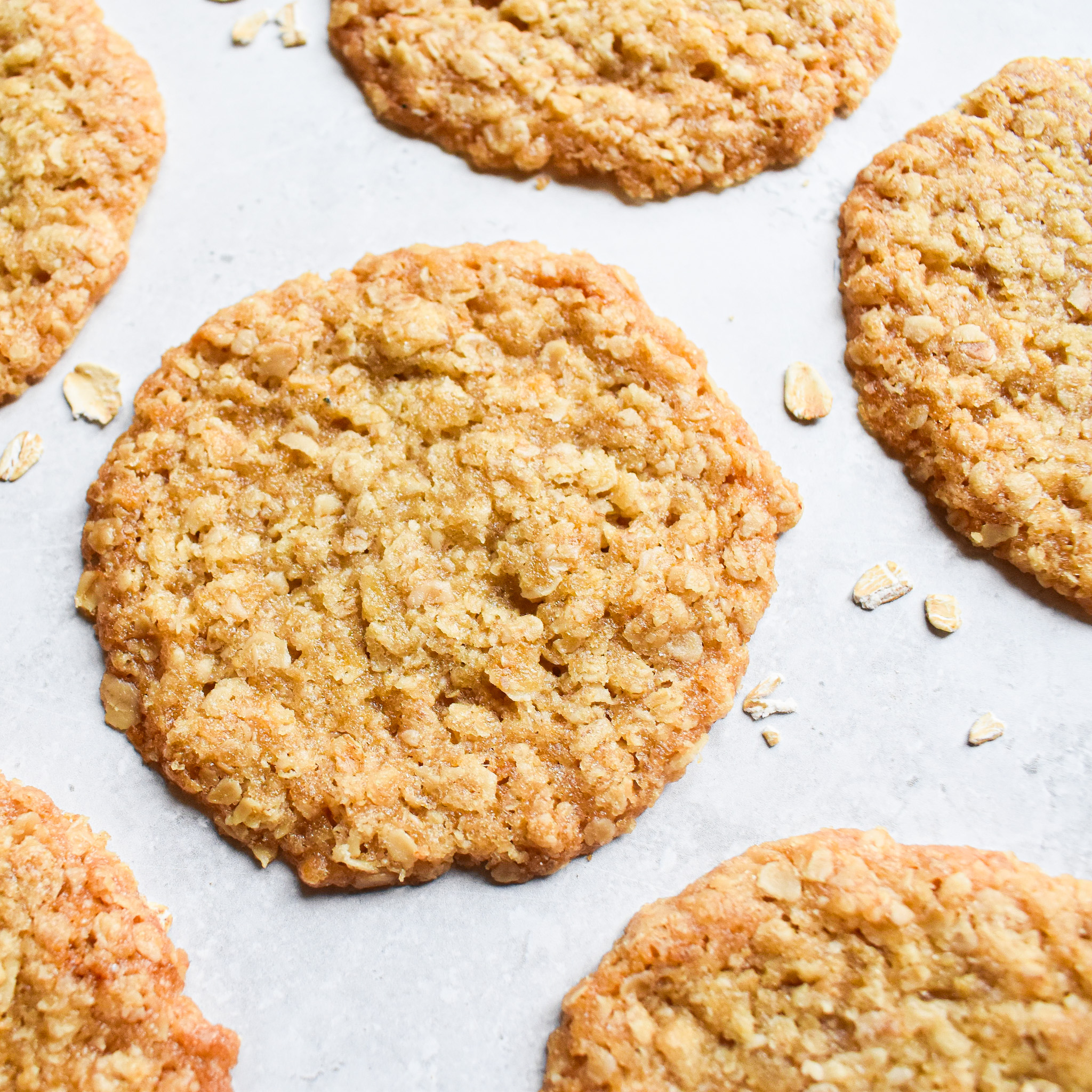 Oat Thin Biscuits 