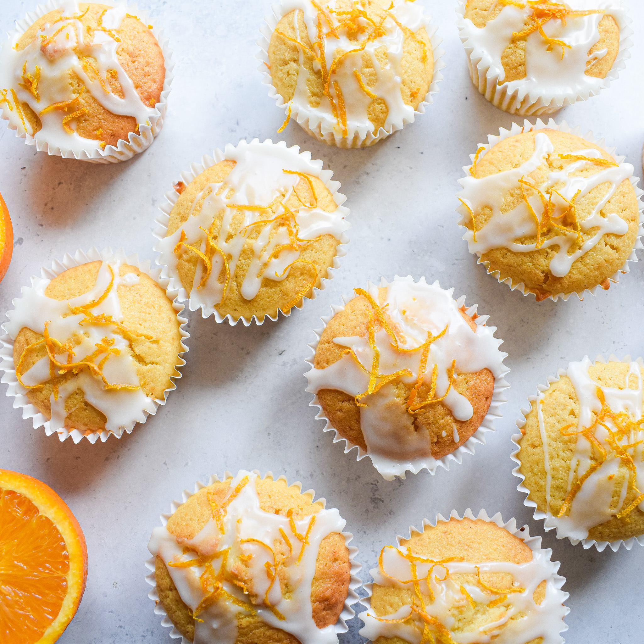 orange muffins