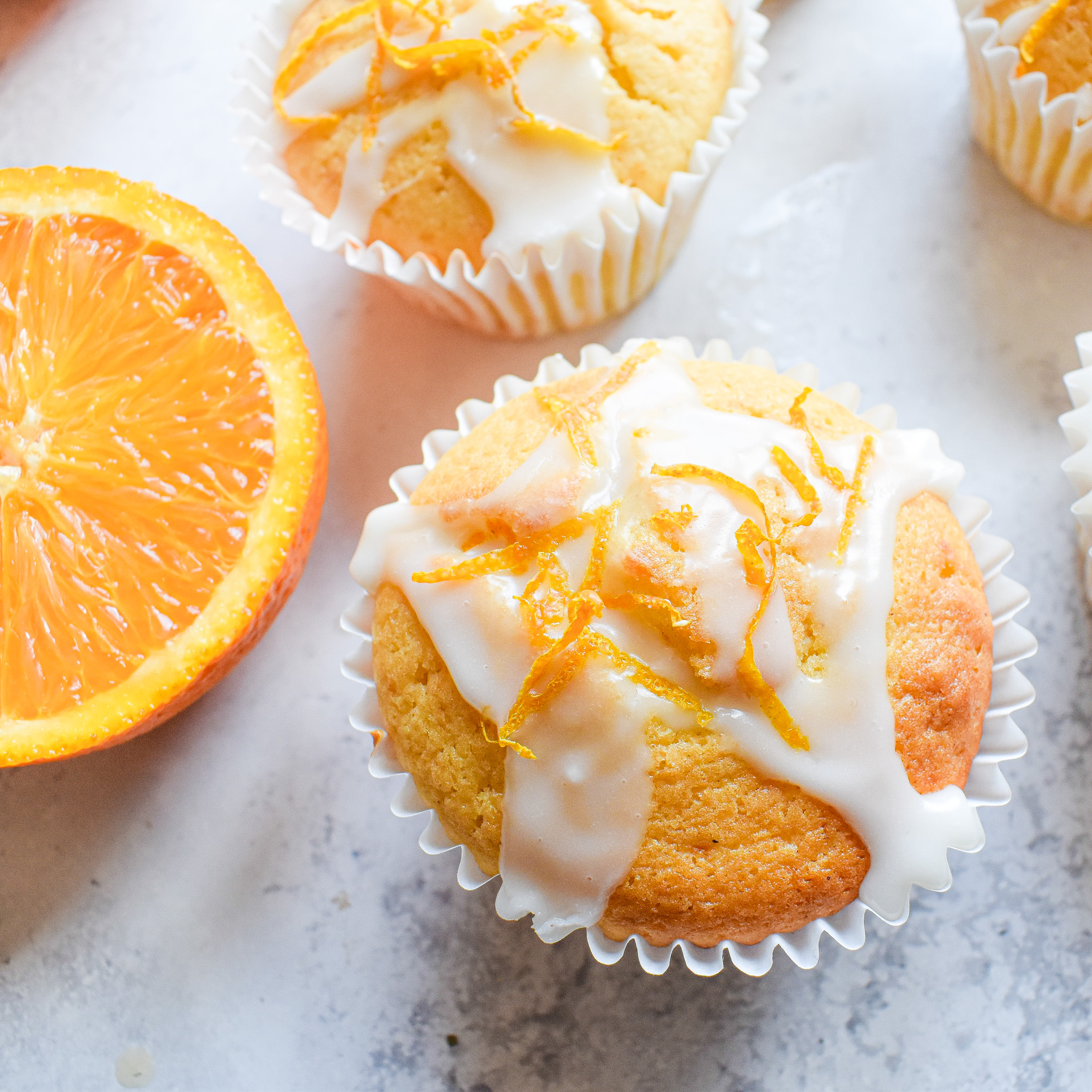 orange muffins
