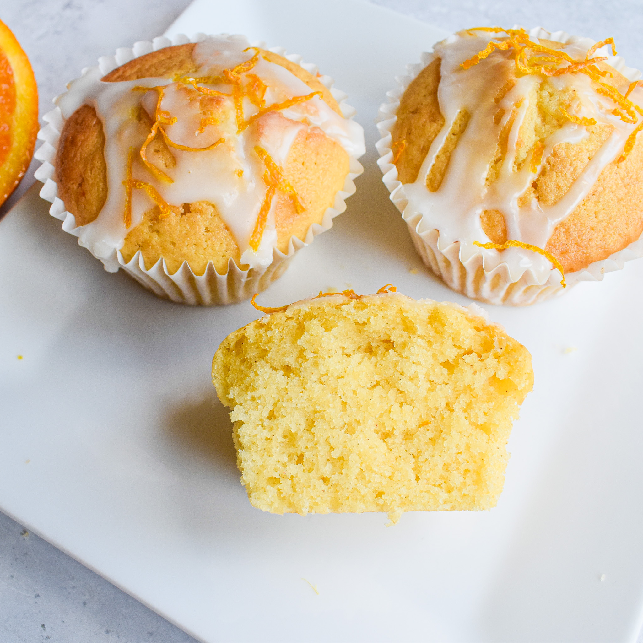 orange muffins