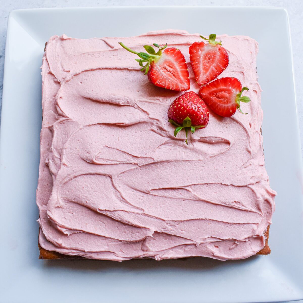 strawberry cake
