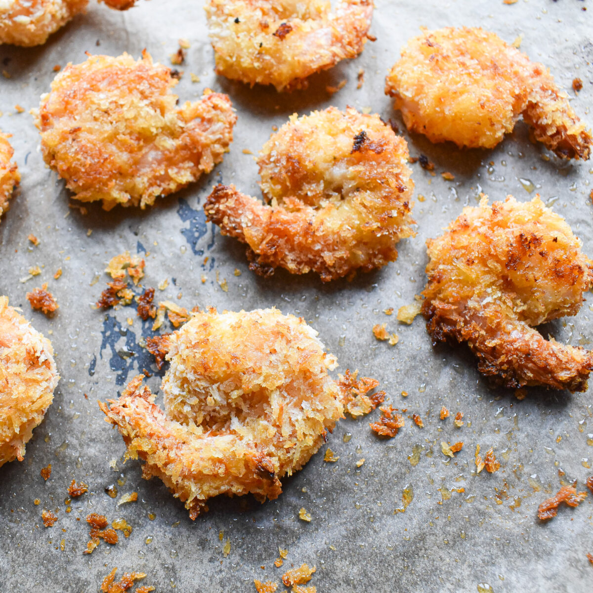 crispy baked prawns