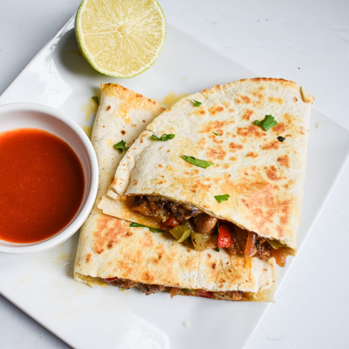 chicken quesadillas